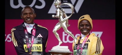  Alexander Mutiso et Peres Jepchirchir