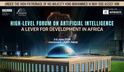Affiche du Forum de Haut niveau sur l'IA