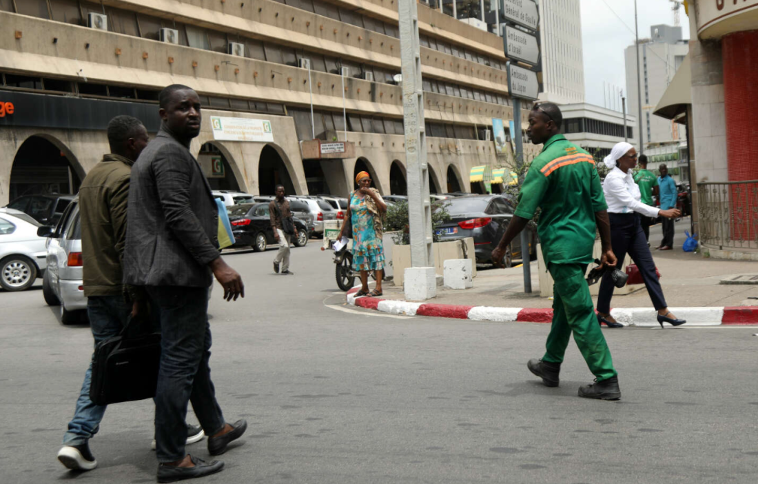 Abidjan, Côte d'Ivoire en Afrique de l'Ouest