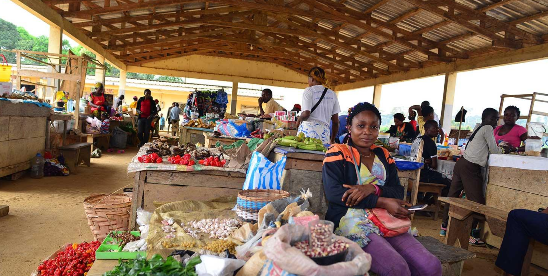 Marché au Cameroun