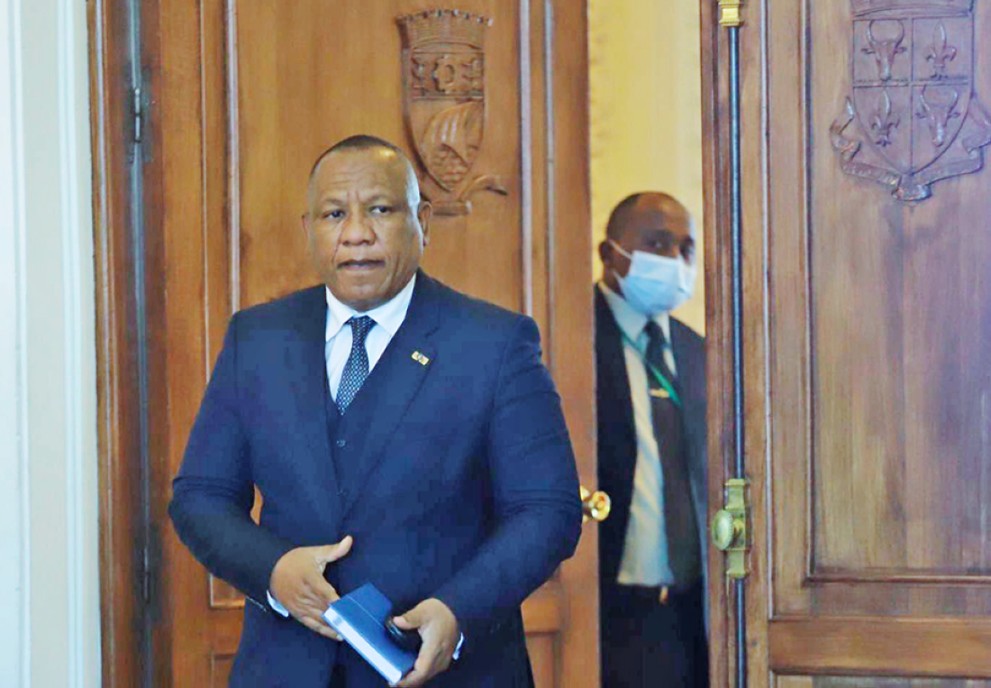 Le Premier ministre malgache Christian Ntsay 