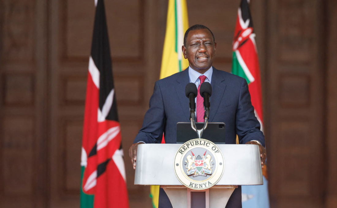 Le président kényan William Ruto 