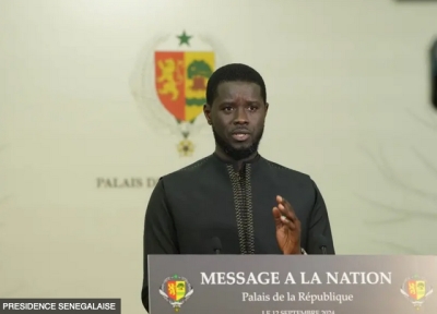 Le président Bassirou Diomaye Faye