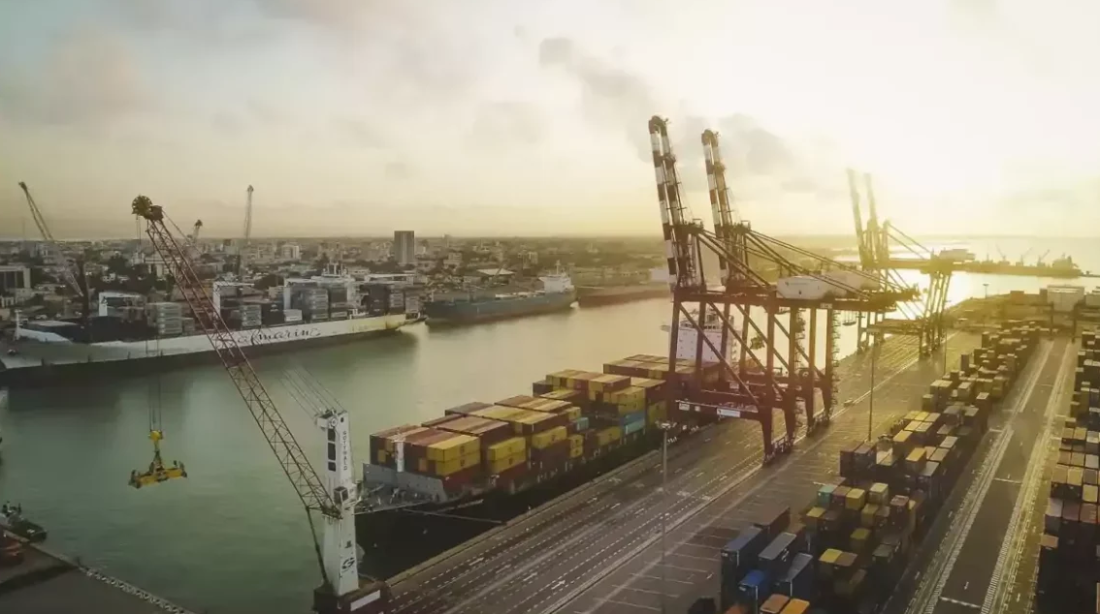 Port de Cotonou, Bénin 