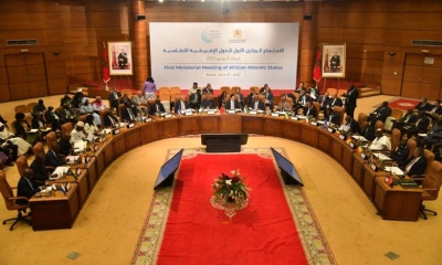 Vue de la première réunion ministérielle du Processus des Etats africains atlantiques