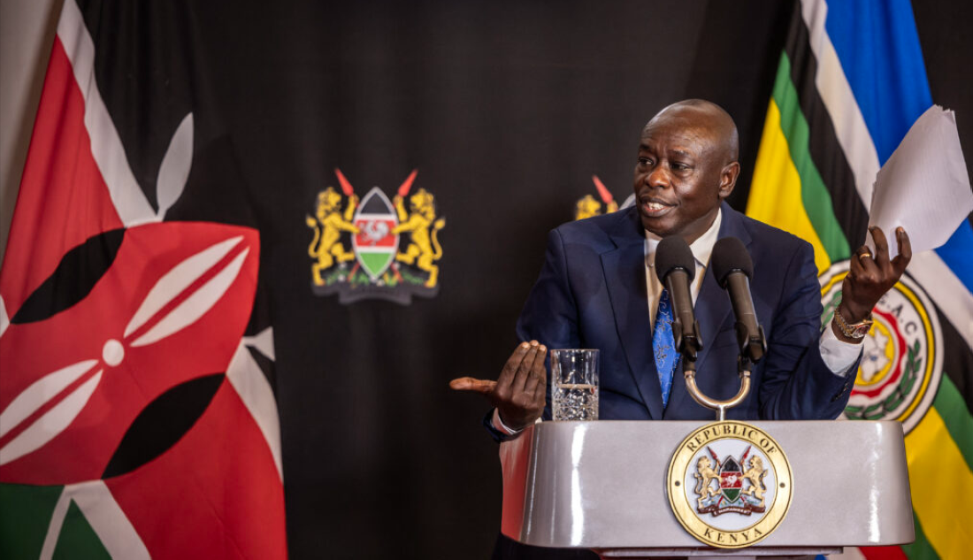 Le vice-président kényan Rigathi Gachagua