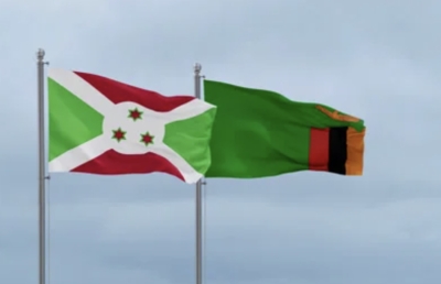 Drapeaux Burundi-Zambie