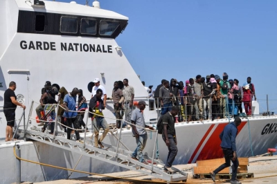Ph. AFP - Archives - Migrants interceptés à Sfax