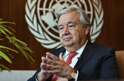 Le Secrétaire Général de l'ONU, Antonio Guterres