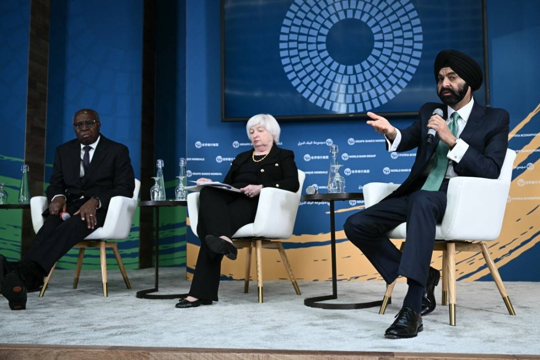 Ajay Banga traçant le cap