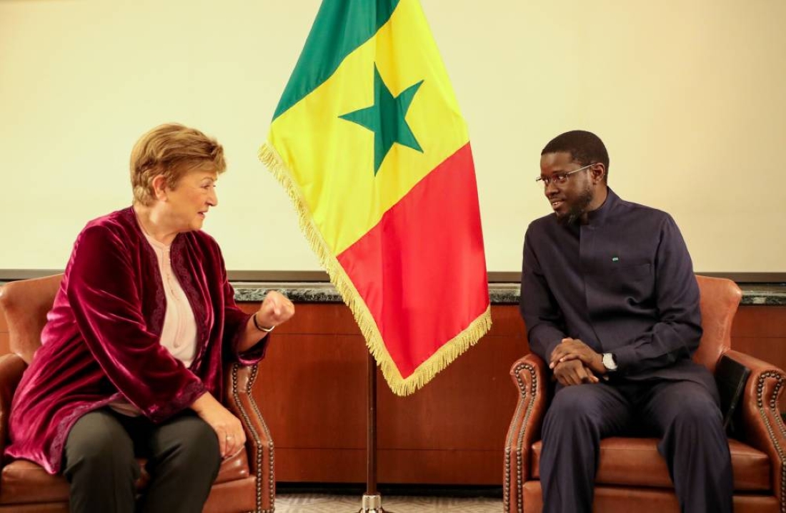 Le Président Bassirou Diomaye Faye a reçu la DG du FMI en septembre dernier