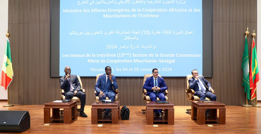 Les travaux de la 13ème session de la Grande commission mixte de coopération entre la Mauritanie et le Sénégal