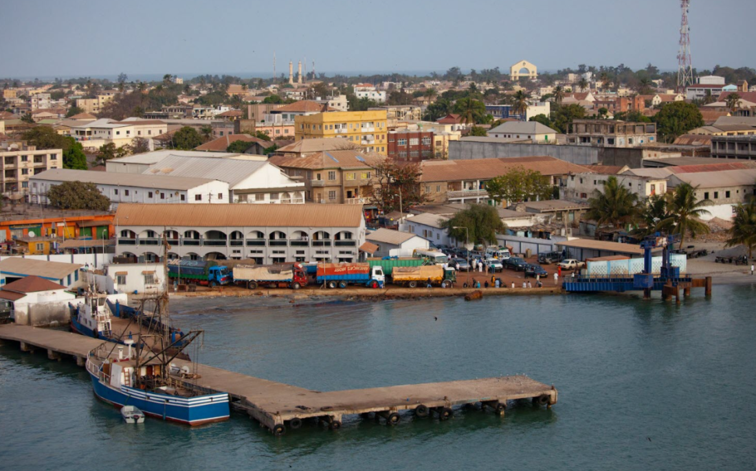 Banjul, capitale de la Gambie,