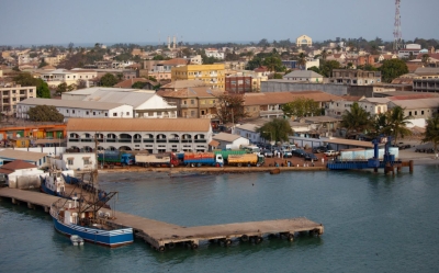 Banjul, capitale de la Gambie,