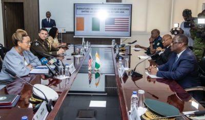 Réunion de coopération militaire entre la Côte d'ivoire et les Etats-Unis