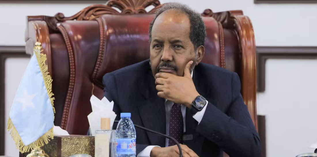 Le Président de la République fédérale de Somalie, Hassan Sheikh Mohamoud