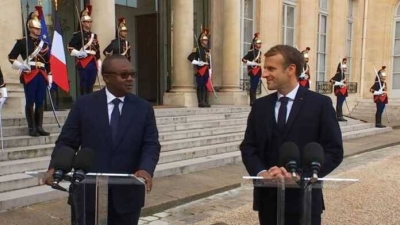 Visite du président de Guinée-Bissau Umaro Sissoco Embaló en visite officielle en février 2024