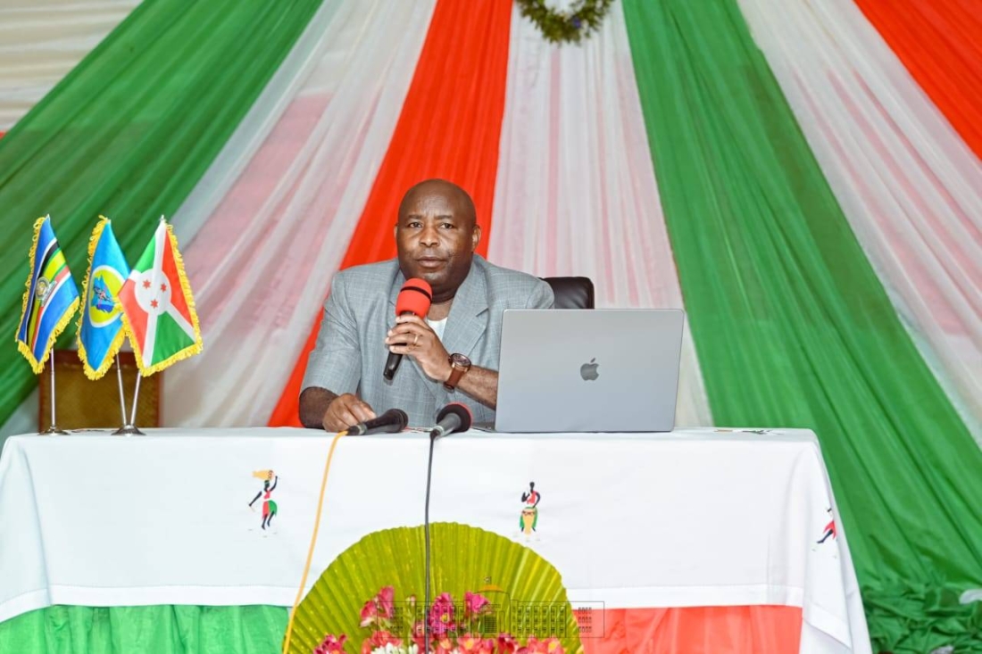 Le président du Burundi, Évariste Ndayishimiye