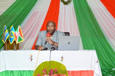 Le président du Burundi, Évariste Ndayishimiye