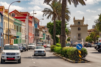 La ville de Praia, capitale du Cap-Vert