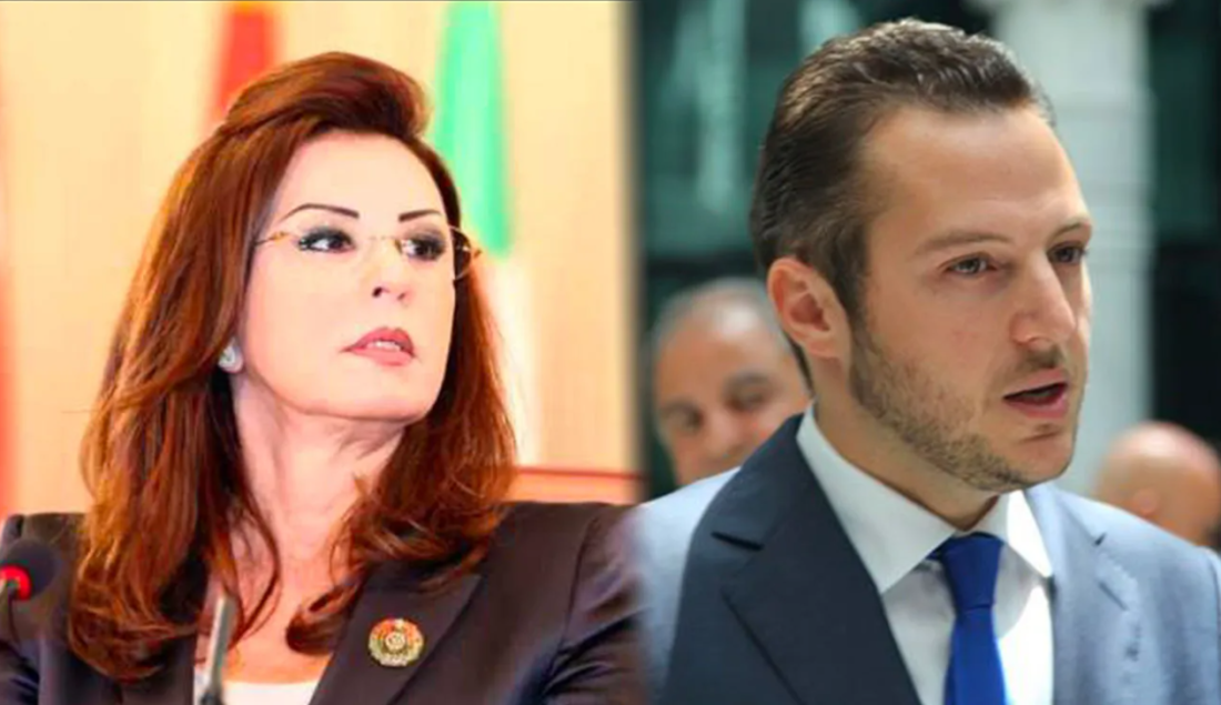 Leïla Trabelsi et Mohamed Sakher Materi