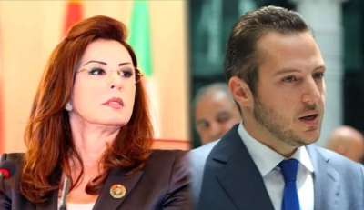 Leïla Trabelsi et Mohamed Sakher Materi