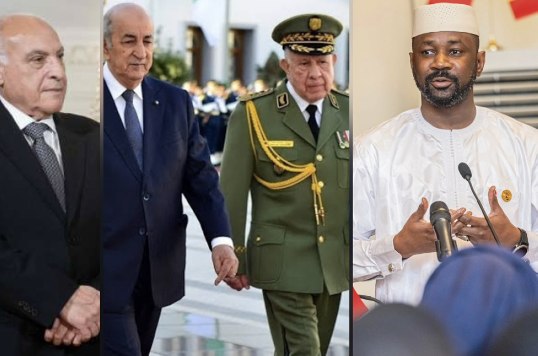 Attaf, Chengriha-Tebboune et le président de transition malienne le colonel Assimi Goïta