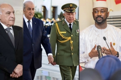 Attaf, Chengriha-Tebboune et le président de transition malienne le colonel Assimi Goïta