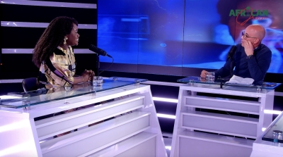Gaita Kalemba lors de son passage dans l'émission AfricanDream
