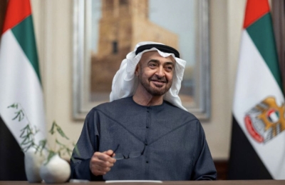 Le président des Émirats arabes unis et émir d’Abou Dhabi Mohammed Ben Zayed