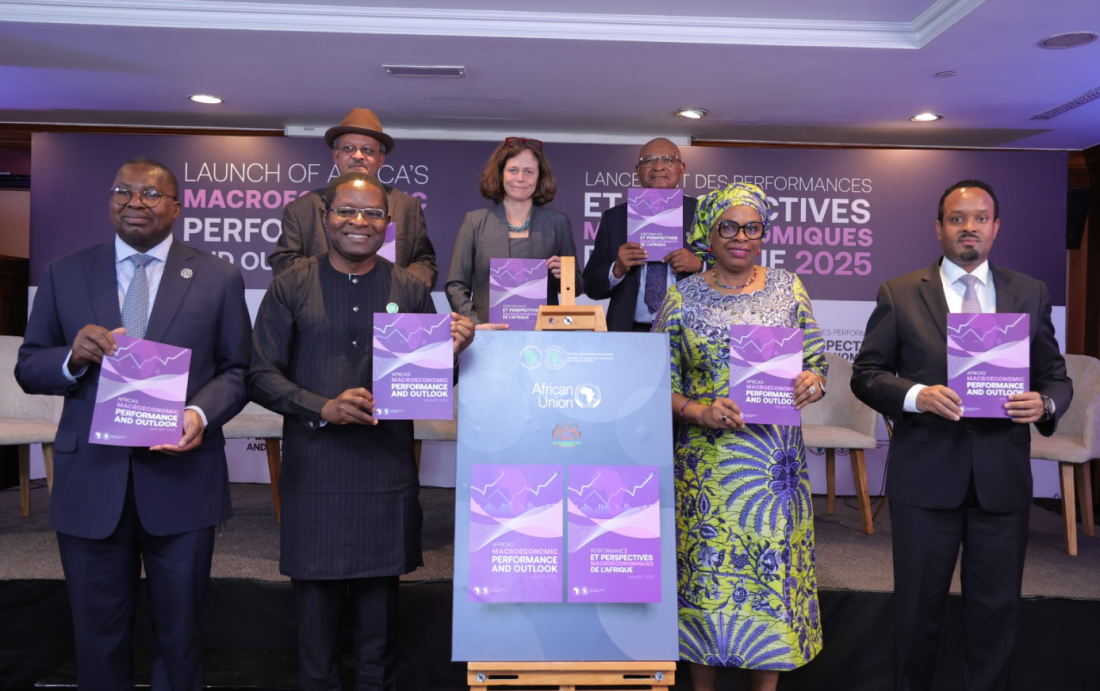 Moment de lancement du rapport 2025 de la BAD