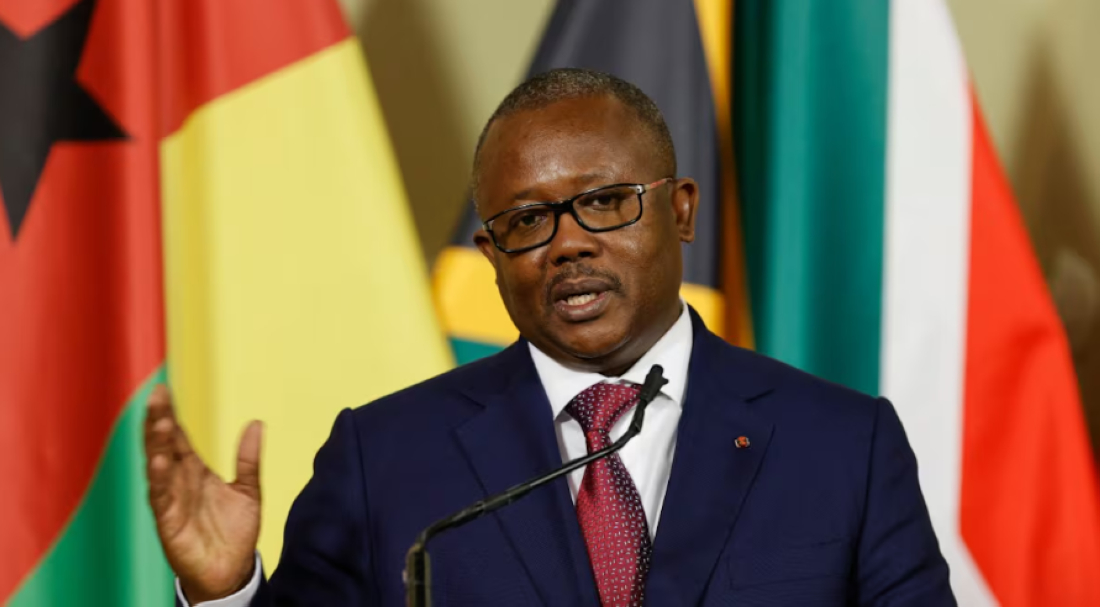 Le président bissau-guinéen, Umaro Sissoco Embalo.
