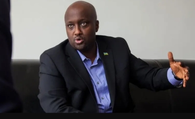 Olivier Nduhungirehe, ministre des affaires étrangères du Rwanda