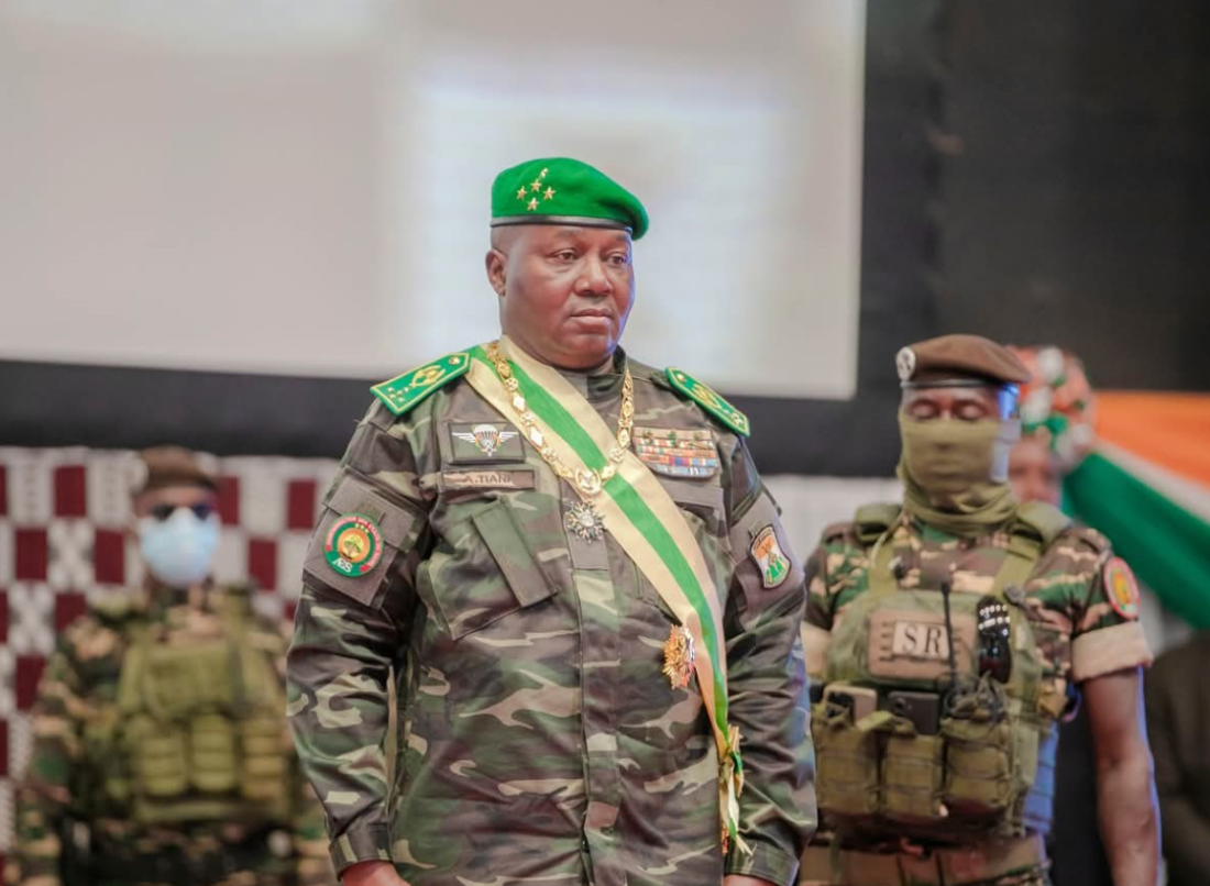 Le général Abdourahamane Tiani 