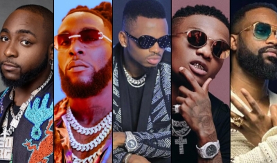 Davido, Burna Boy, Diamond Platnumz, Wizkid et Fally Ipupa animent l'industrie musicale africaine