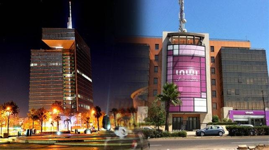 Sièges de Maroc Telecom et d'inwi