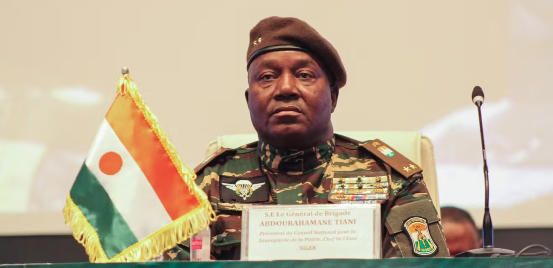 Le général Abdourahamane Tiani, 