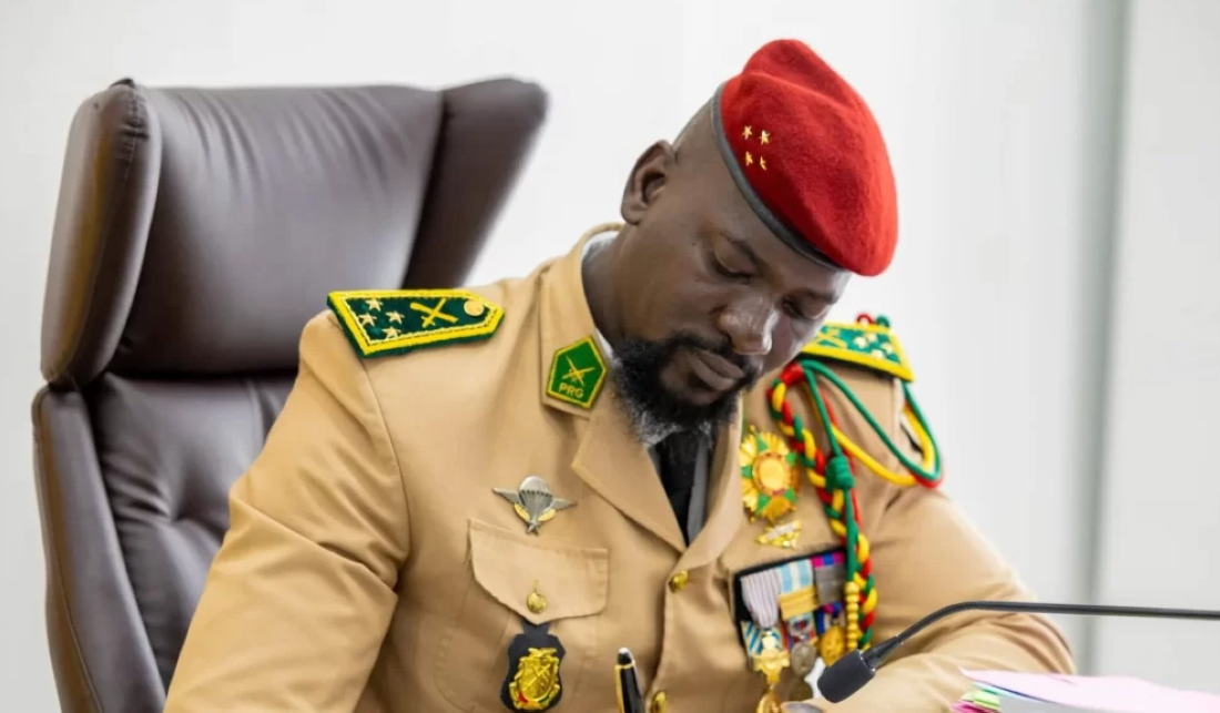 Le général Mamadi Doumbouya