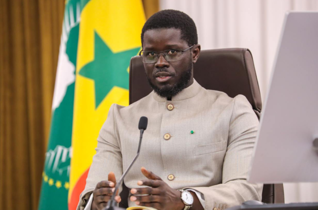 Le président de la République du Sénégal, Bassirou Diomaye Faye