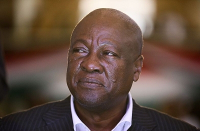 Le président du Ghana John Mahama 