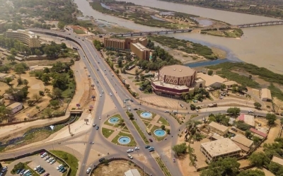 Niamey, capitale du Niger. 