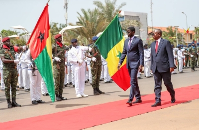 Le président sénégalais Bassirou Diomaye Faye et son homologue bissau-guinéen Umaro Sissoco Embaló.