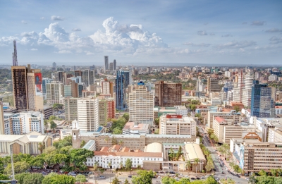 Nairobi, capitale du Kenya.
