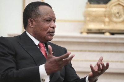 Le président du Congo, Denis Sassou Nguesso,