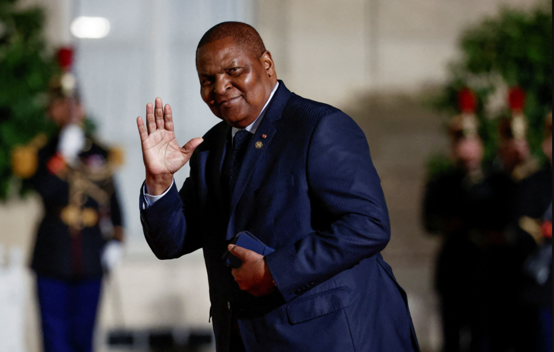 Le président de la République centrafricaine, Faustin-Archange Touadéra