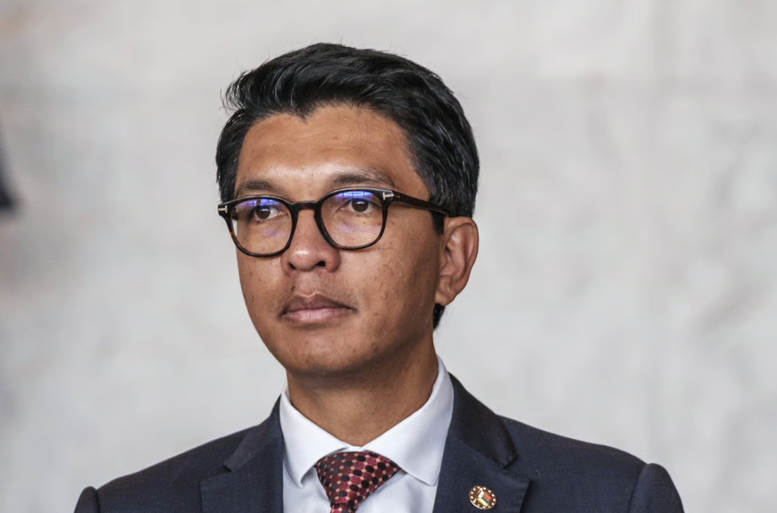 Le président de Madagascar Andry Rajoelina