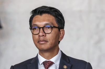 Le président de Madagascar Andry Rajoelina