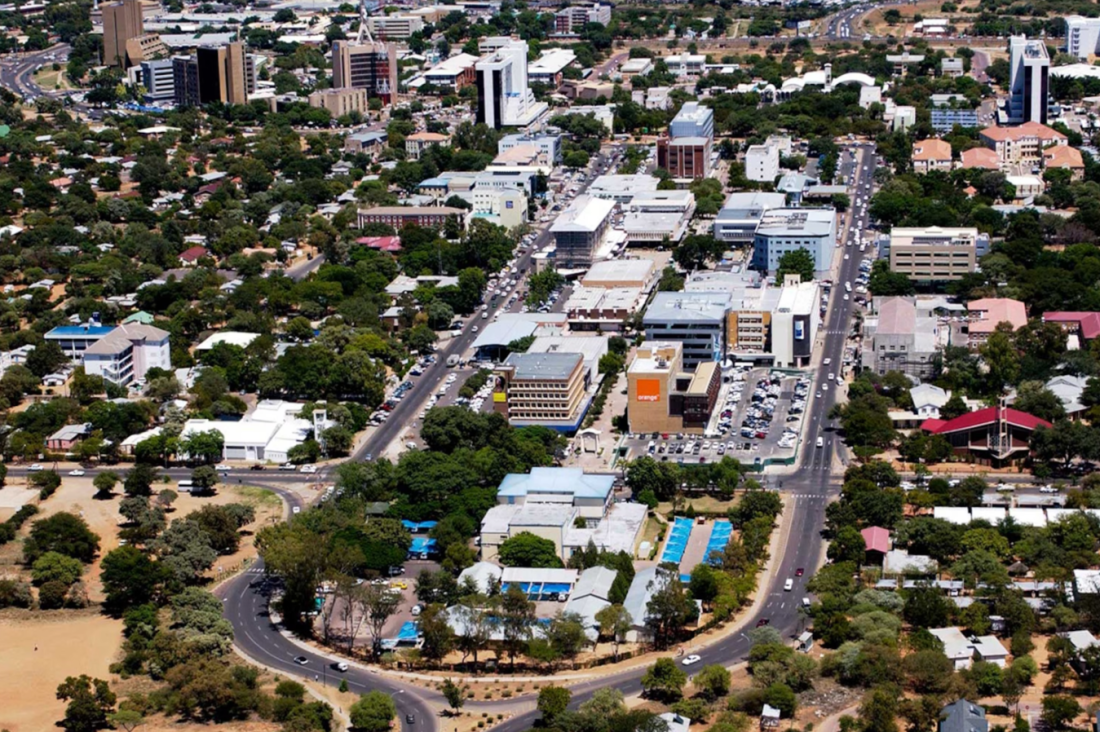Gaborone est la capitale et la plus grande ville du Botswana