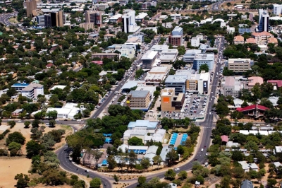 Gaborone est la capitale et la plus grande ville du Botswana