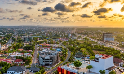 Accra, la capitale du Ghana, 